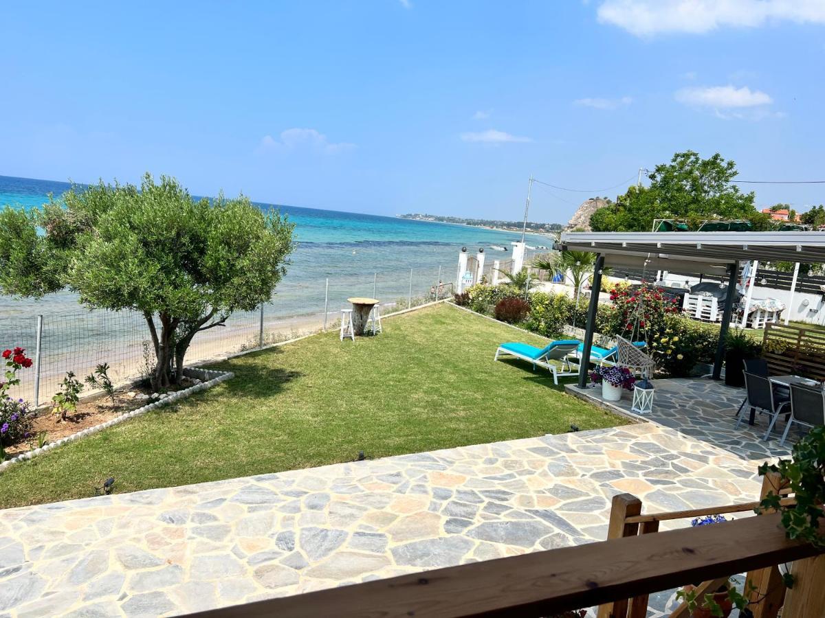 Beachfront Villa Athina Vergia Dış mekan fotoğraf