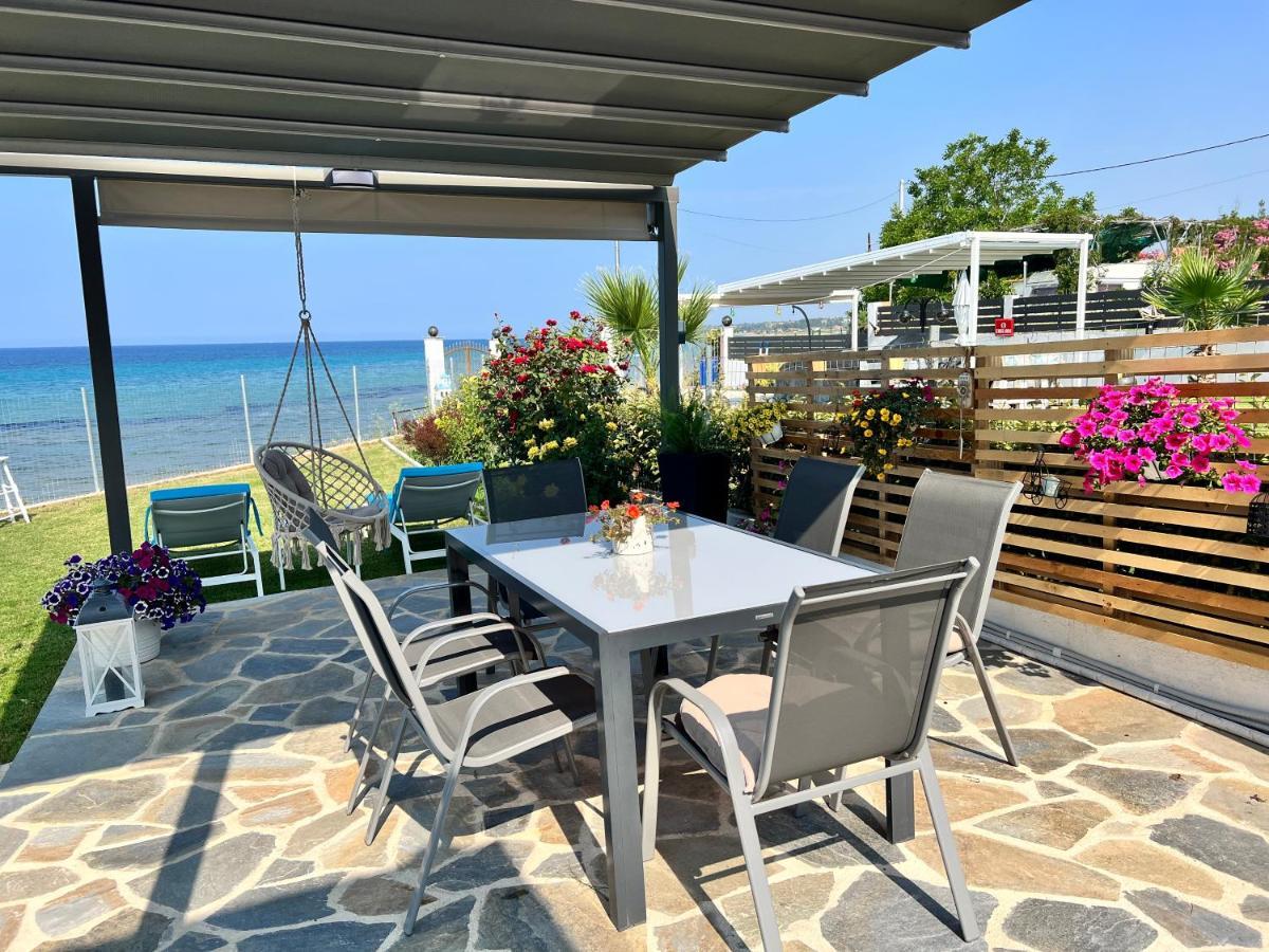 Beachfront Villa Athina Vergia Dış mekan fotoğraf
