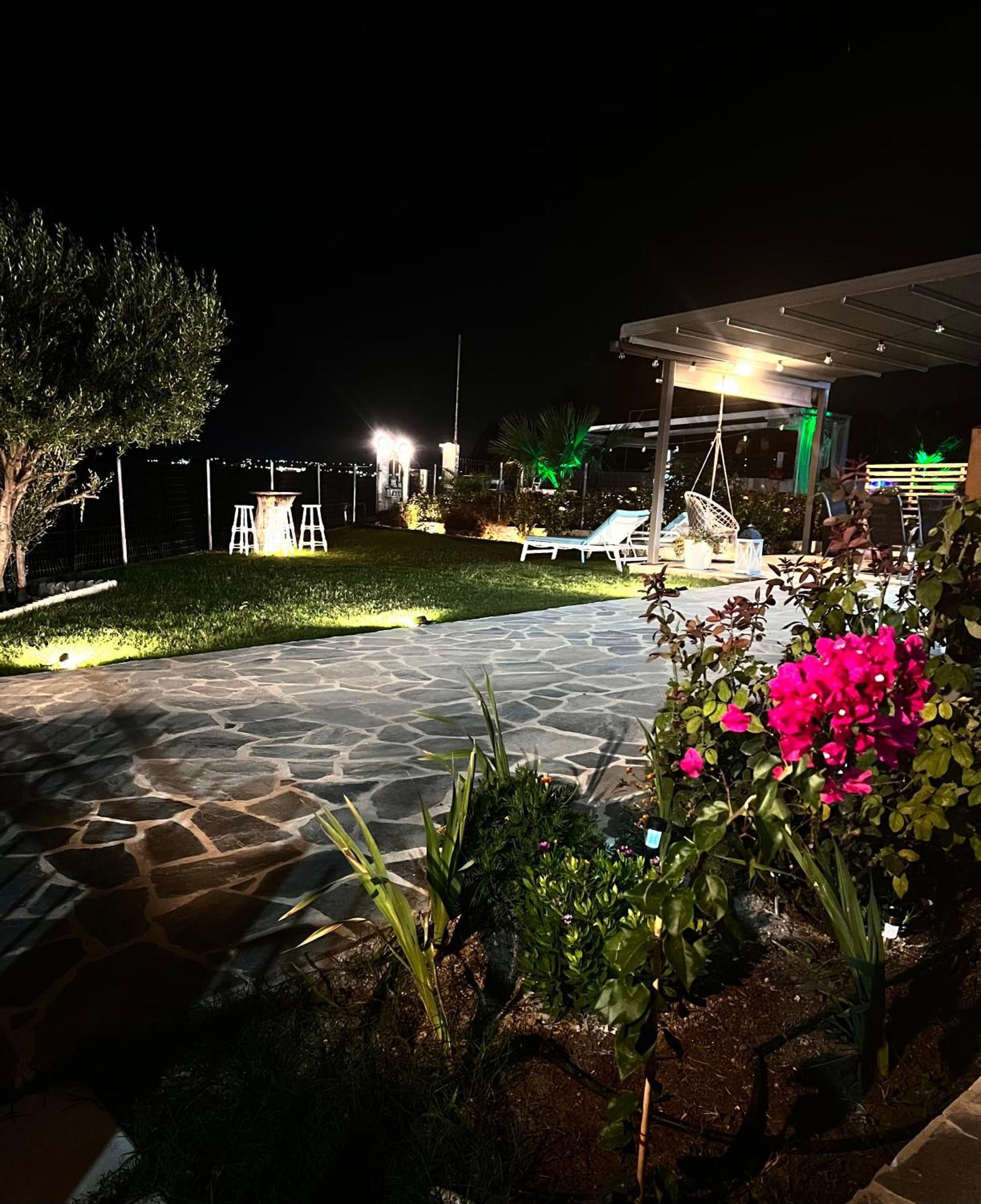 Beachfront Villa Athina Vergia Dış mekan fotoğraf